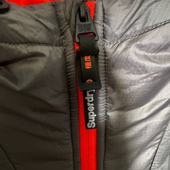 Original Fuji Superdry Jacket Coat Hooded Polar International Overhead M - Picture 6 of 7